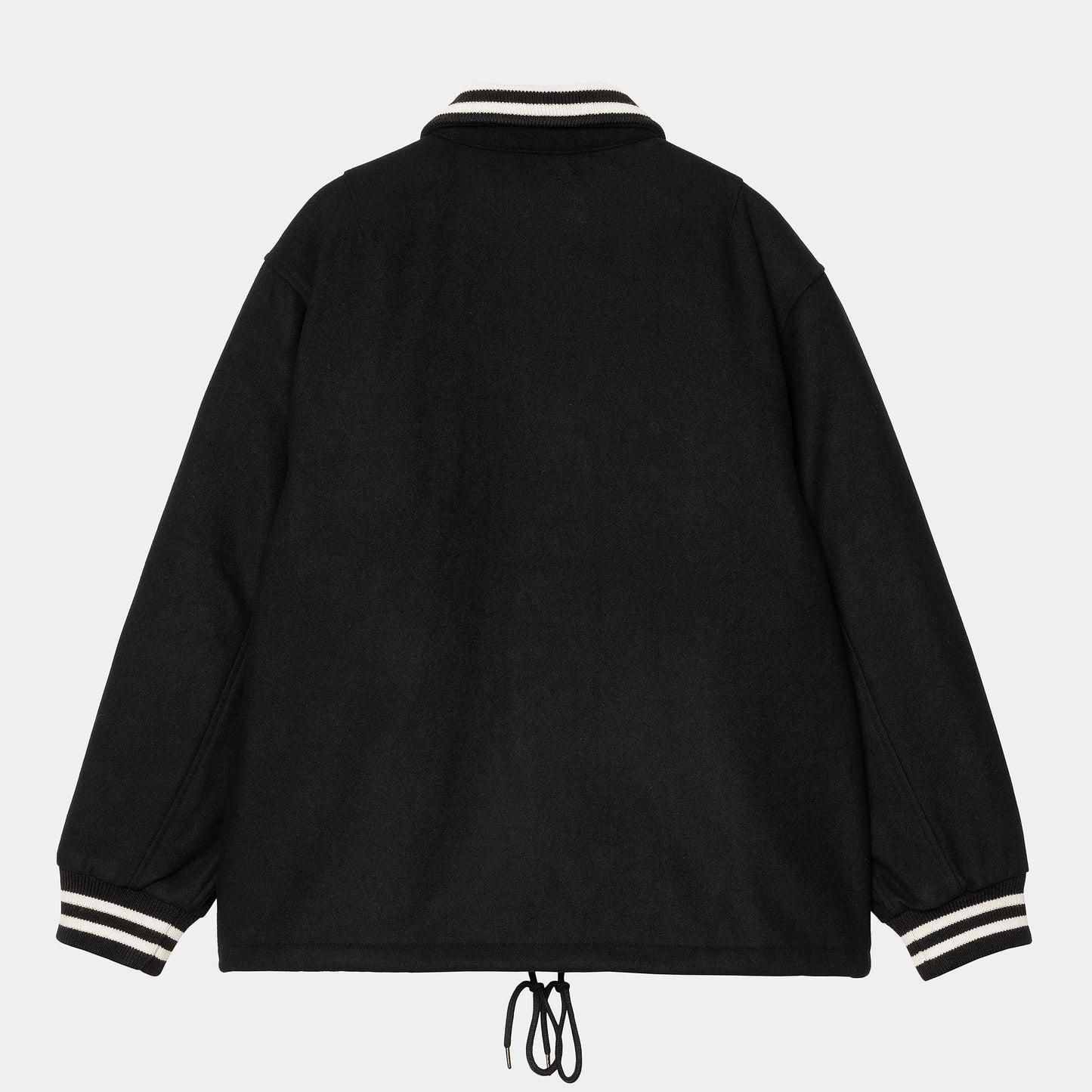 Veste Carhartt Wip WOOL COACH JACKET Black Wax